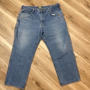 Men's Cabela's Straight Leg Medium Wash Jeans‎ 42X30
